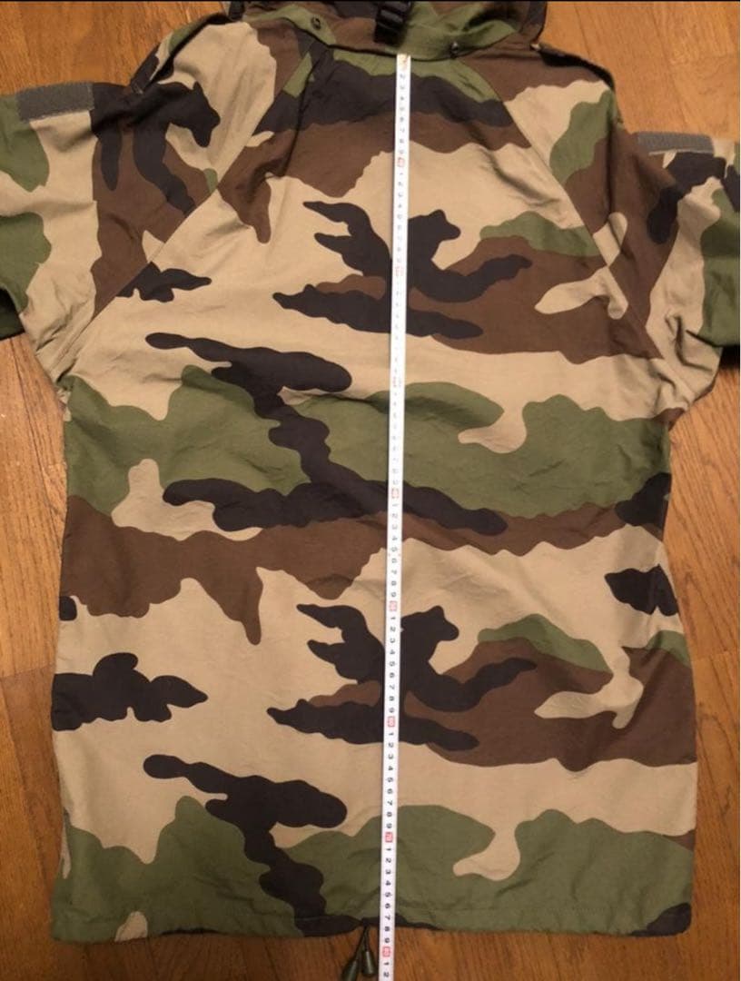 【未使用】フランス軍実物 ウッドランド カモ ゴアテックス パーカー
