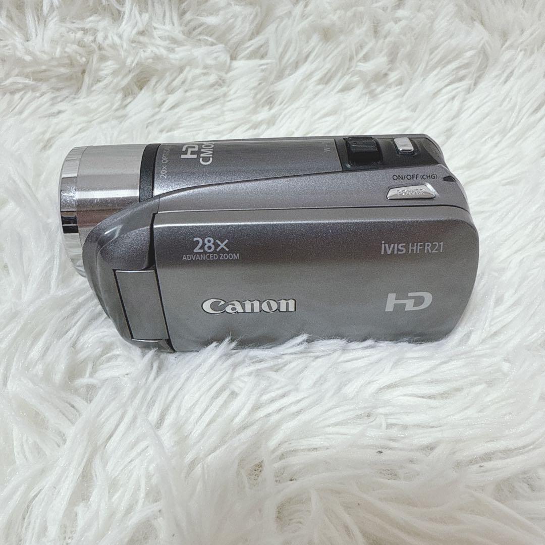 【美品】 Canon キヤノン IVISHFR21 ビデオカメラ