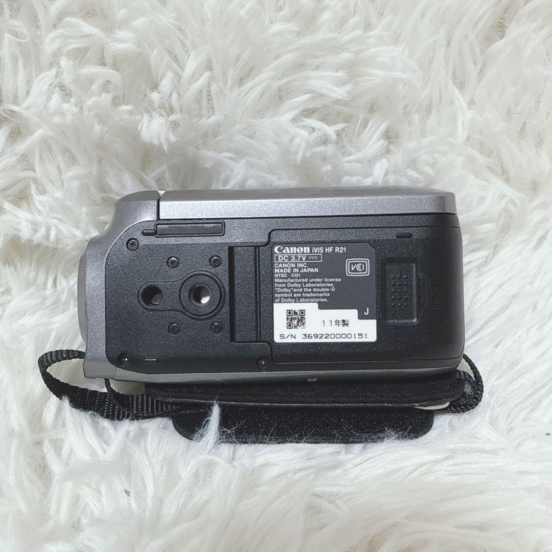 【美品】 Canon キヤノン IVISHFR21 ビデオカメラ