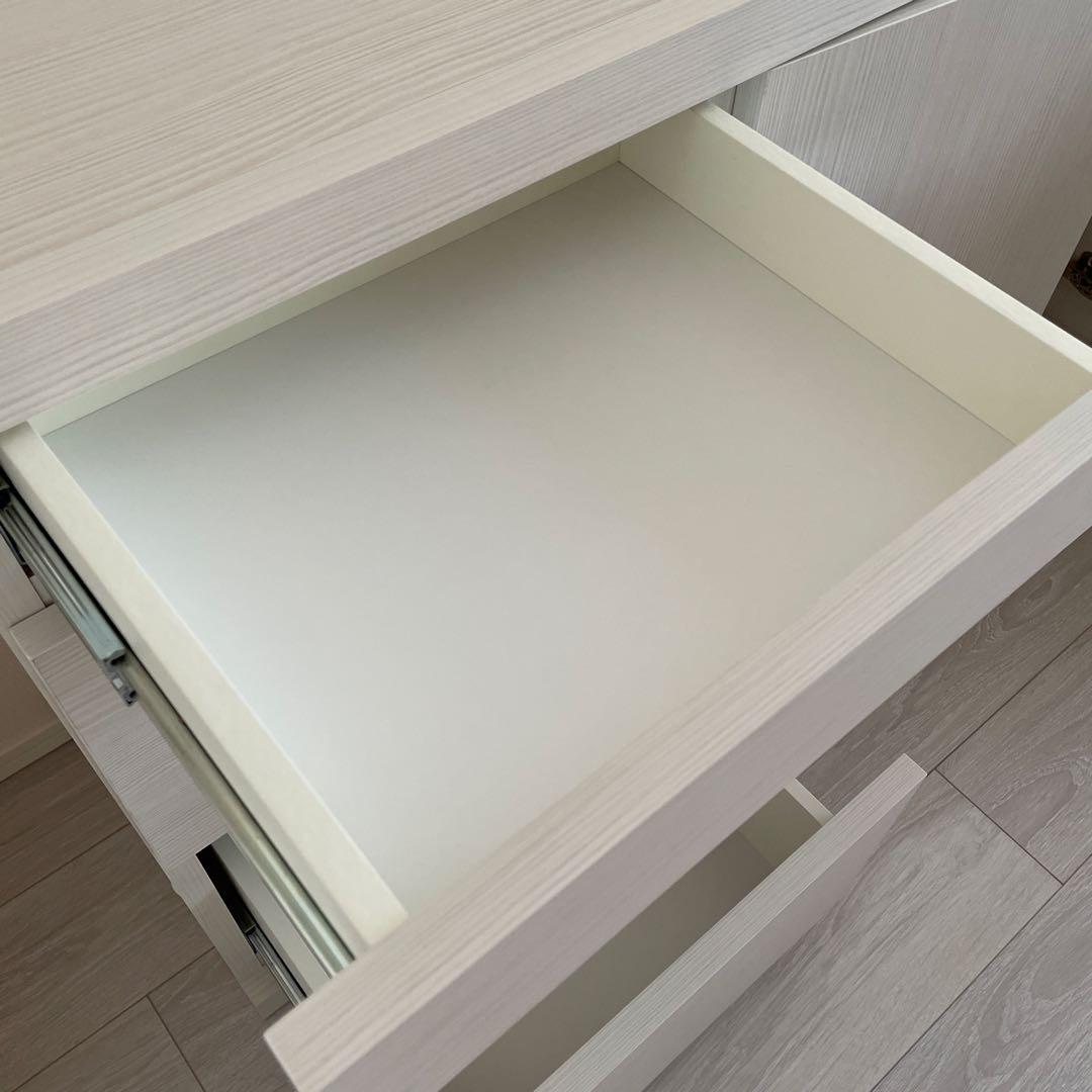 KEYUCA ケユカ 木製　キャビネット　ホワイト