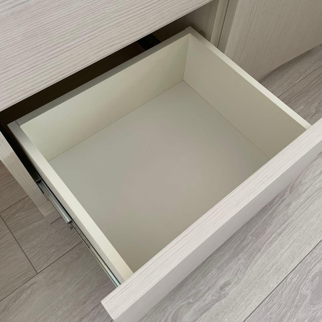 KEYUCA ケユカ 木製　キャビネット　ホワイト