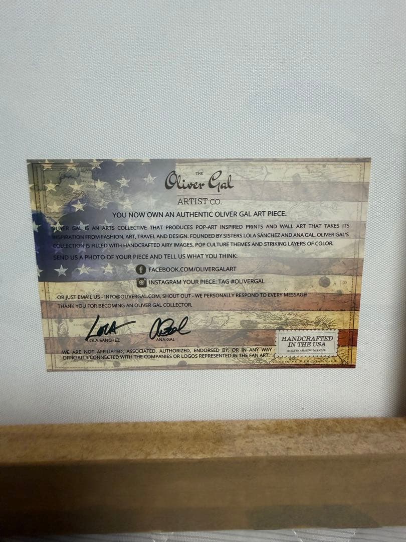 オリバーガル　Oliver Gal キャンパスアート　シャネル　正規品