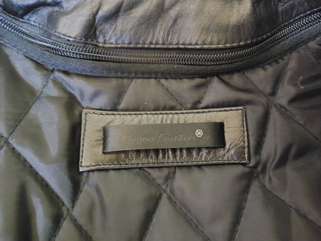 T*N様 【最終出品！】２ライン シングルライダース Msize 脱着インナーラ