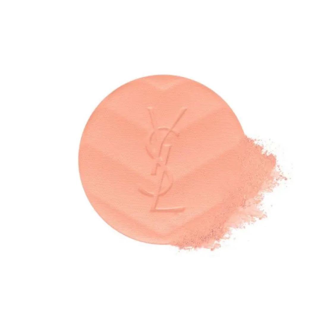 新品　YSL メイクミーブラッシュ パウダー　24 スワーヴ サンストーン