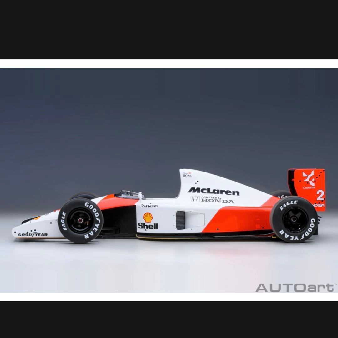 AUTOart 1/18マクラーレン ホンダ MP4/6 日本GP 1991年