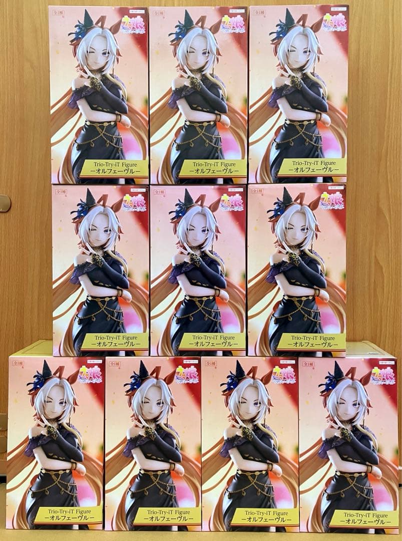 10個セット ウマ娘 Trio Try iT オルフェーヴル ラウンドワン