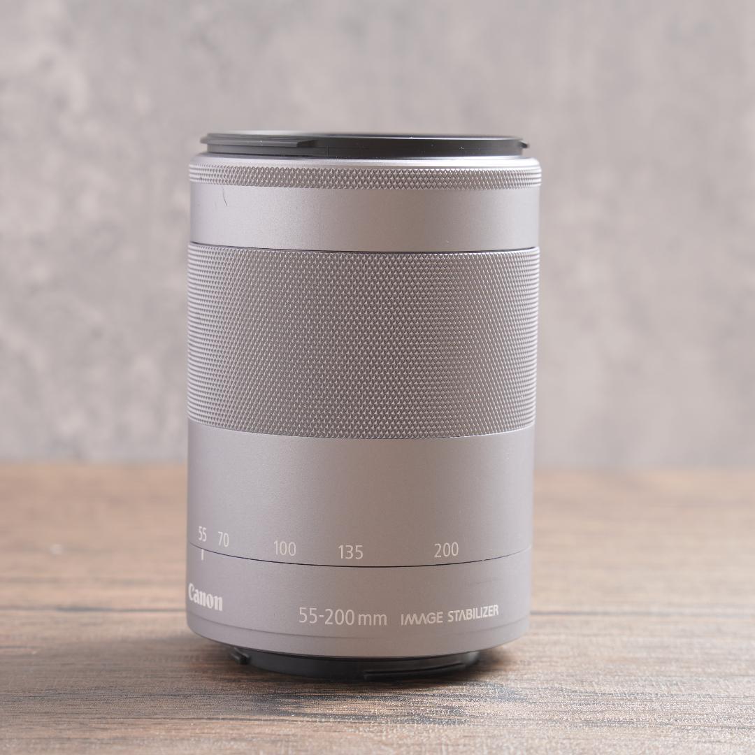 美品✨イベントに✨Canon EF-M 55-200mm STM　1033-3