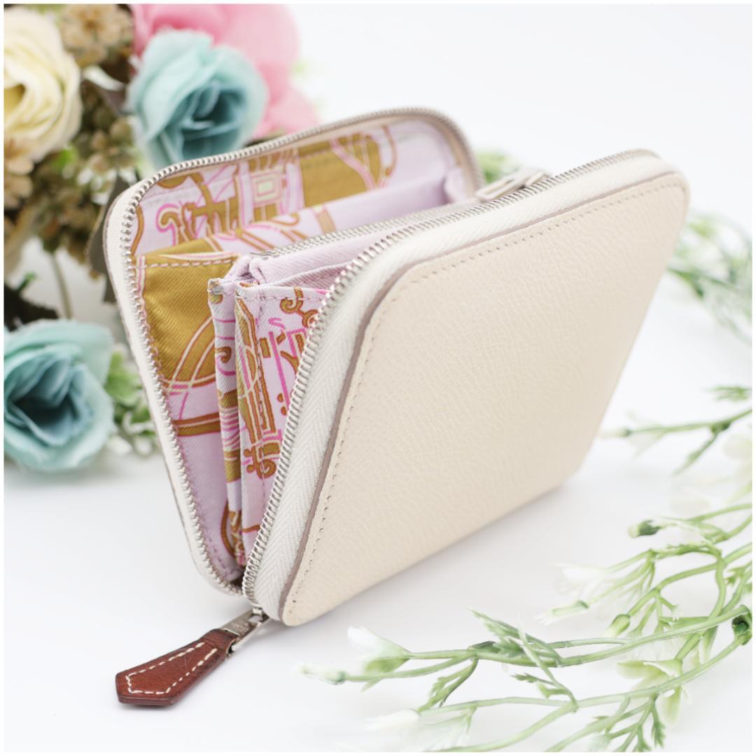 エルメス アザップ シルクイン コンパクト ナタ ヴォーエプソン B刻印 箱付