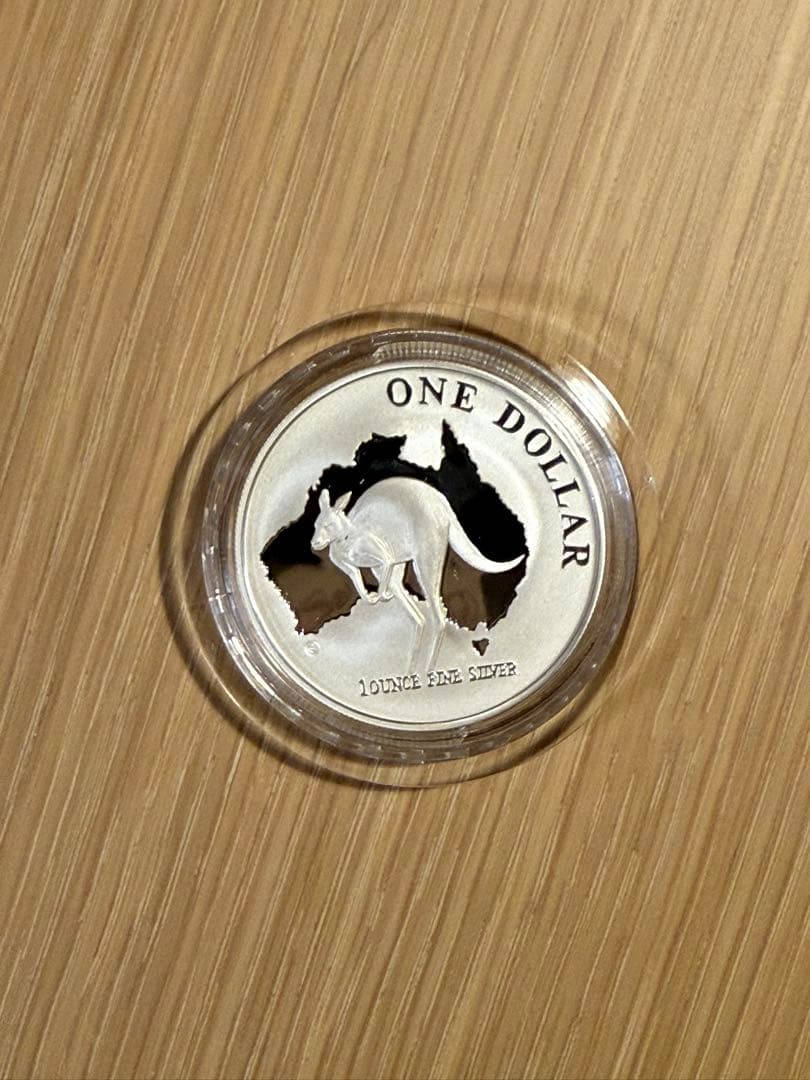 【1オンス純銀】2000年 オーストラリア カンガルー銀貨 1ドル