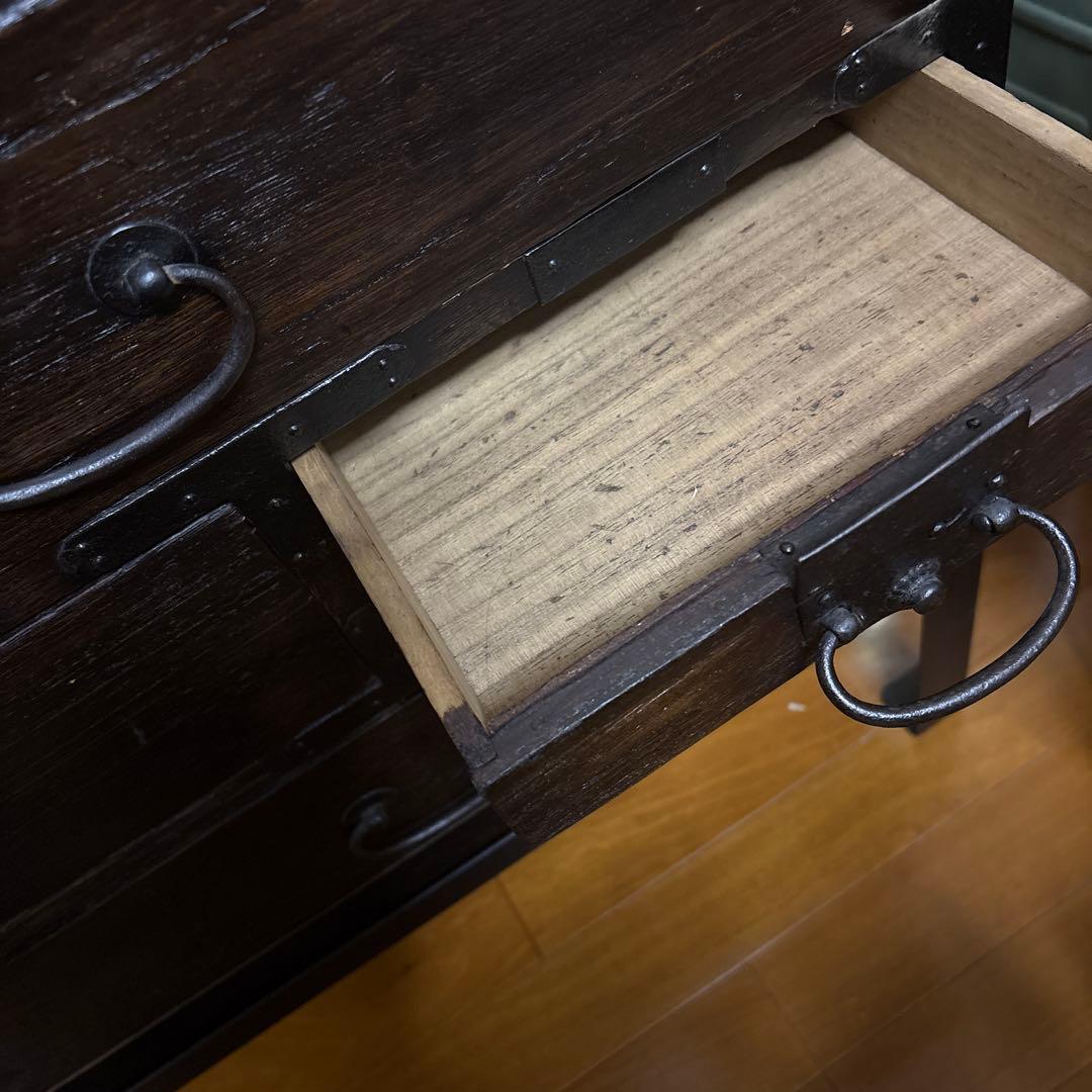 アンティーク　和箪笥　刀箪笥　時代箪笥　脚付