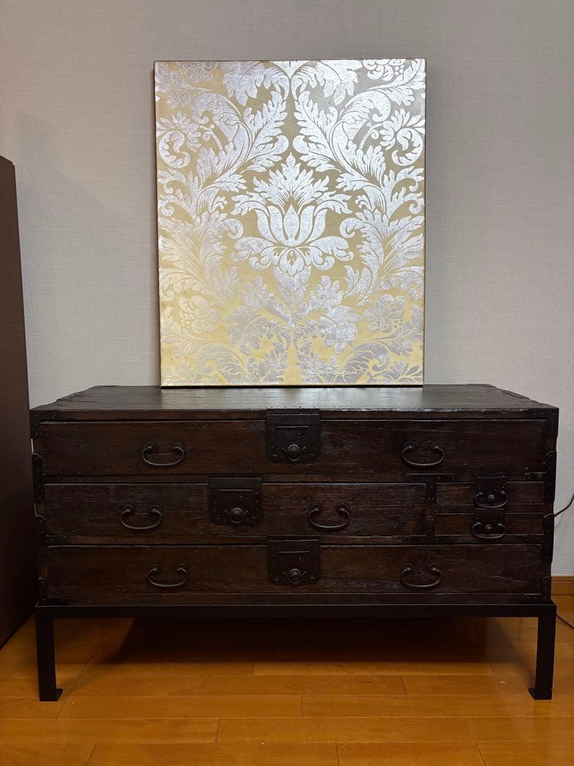 アンティーク　和箪笥　刀箪笥　時代箪笥　脚付