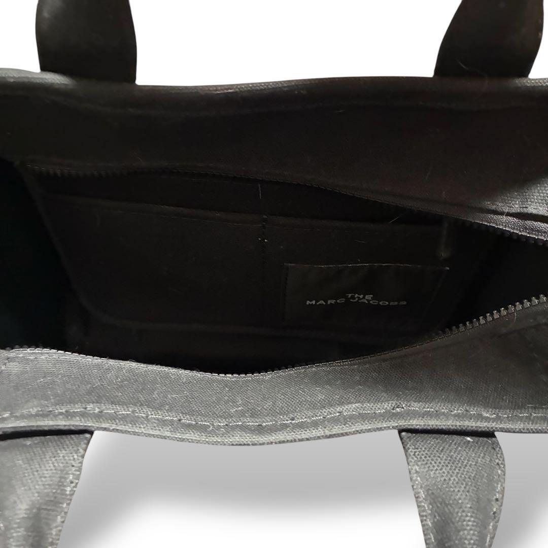 極美品　マークジェイコブズ　2way ショルダーバッグ　ブラック　キャンバス