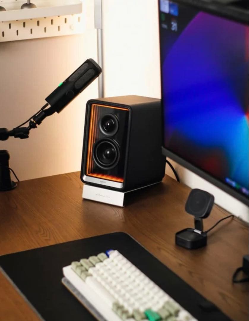 【未開封・新品】EDIFIER QR65 ブラック　ワイヤレス・スピーカー