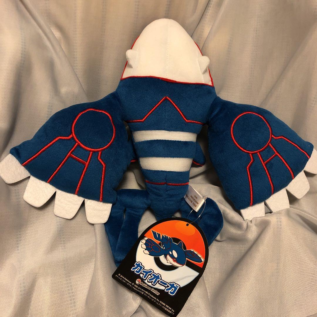 ポケモンセンター　カイオーガ　ぬいぐるみ　伝説　ポケドール