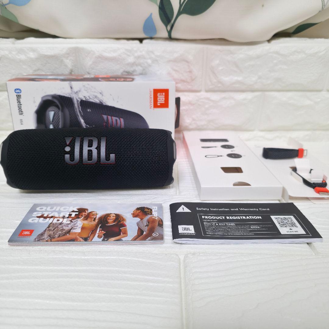 【341】【美品】JBL FLIP7 ワイヤレススピーカー　ブラック