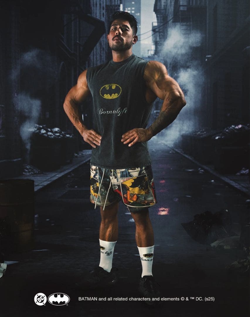 リフト　LYFT バットマン　BATMAN タンクトップ　トレーニングウェア