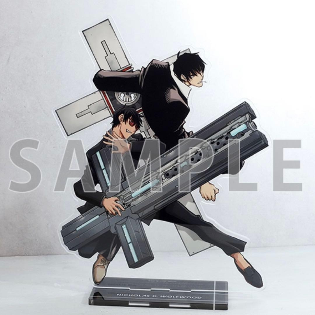 2点セット トライガン展 TRIGUN ビッグアクリルスタンド