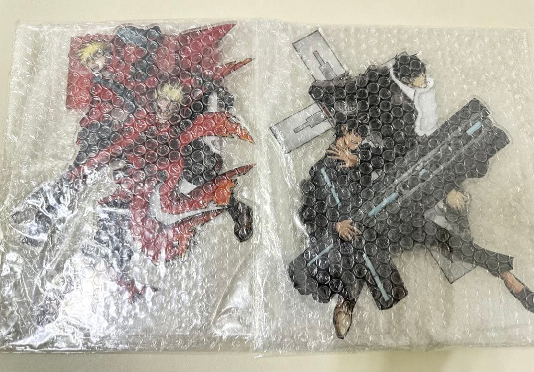 2点セット トライガン展 TRIGUN ビッグアクリルスタンド