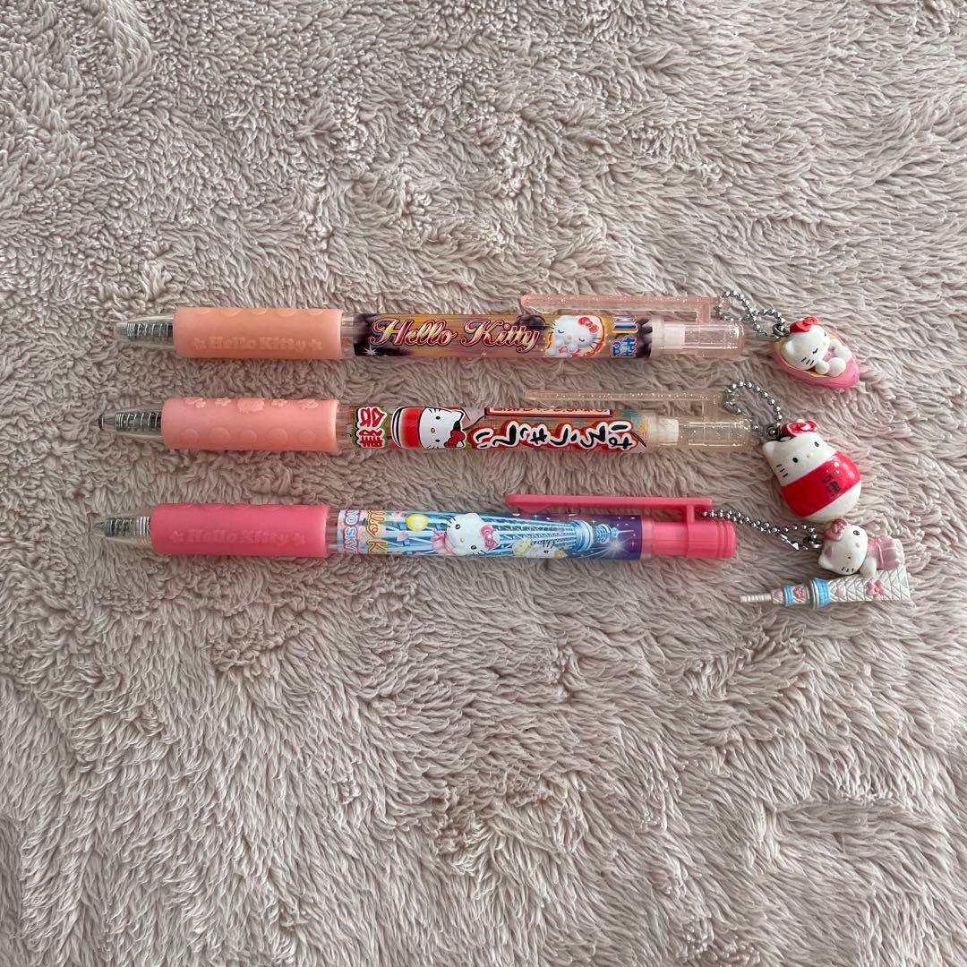 ハローキティ　ご当地キティ　ボールペン　シャープ　18本