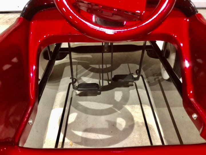 ◼️超希少　キャデラック　ペダルカー　カスタム　キャンディーレッド◼️