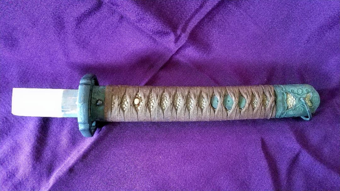 旧日本陸軍・菊紋入り軍刀拵え