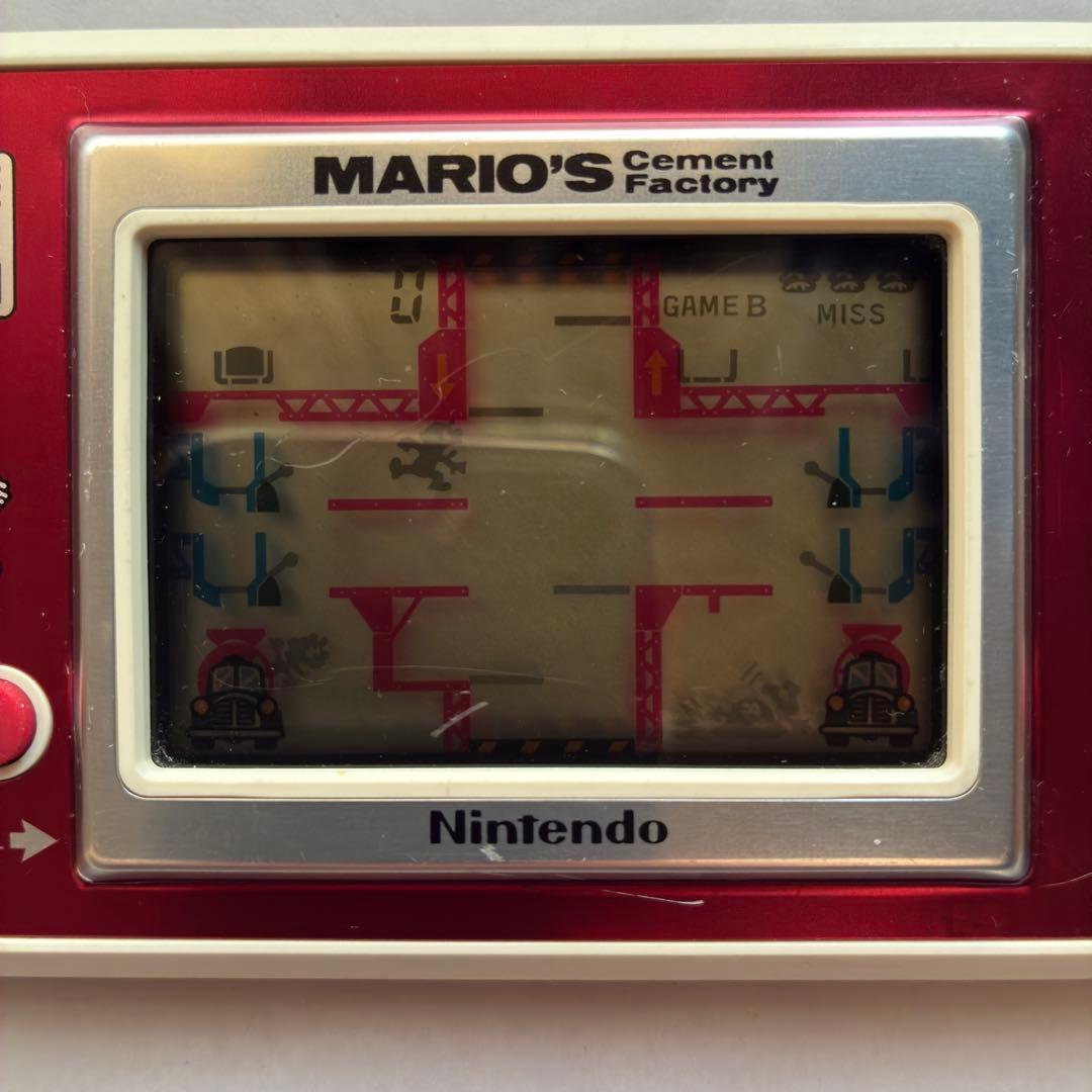 Nintendo MARIO'S Cement Factory ゲーム&ウォッチ