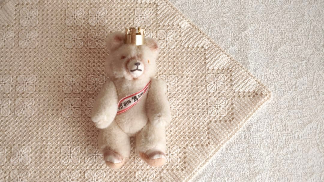 * vintage bear ❀ クリーム色の ベルリン・ベア