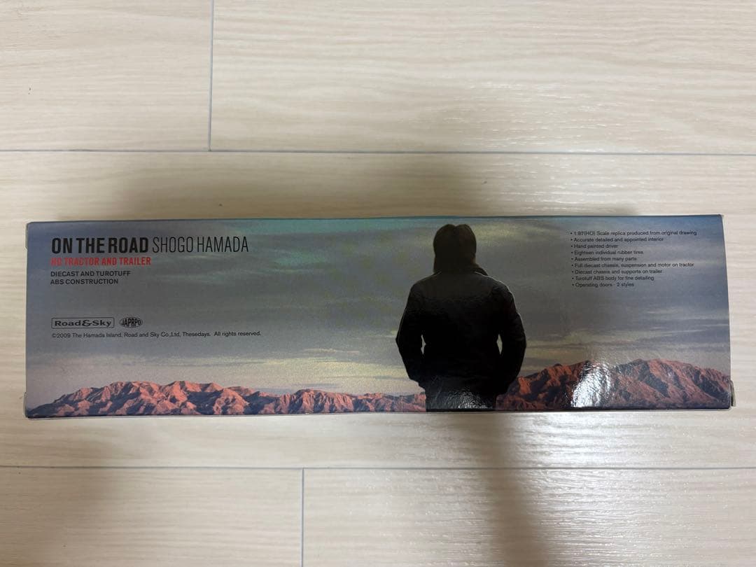 浜田省吾 ON THE ROAD ツアートラック1台、マウスパッド、ミニカー4台