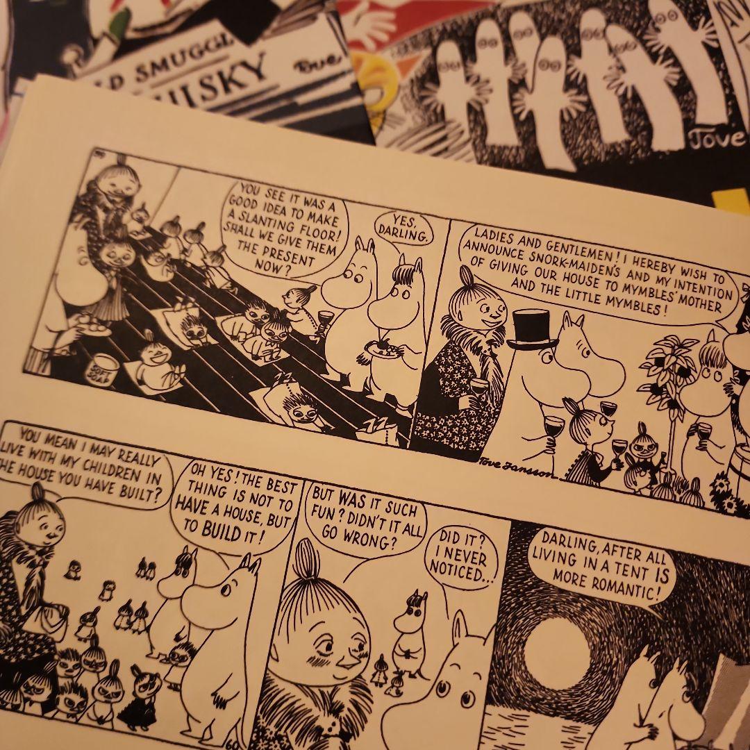 大型愛蔵版☆洋書セット「ムーミンMOOMIN」原作コミック☆トーベヤンソン4冊