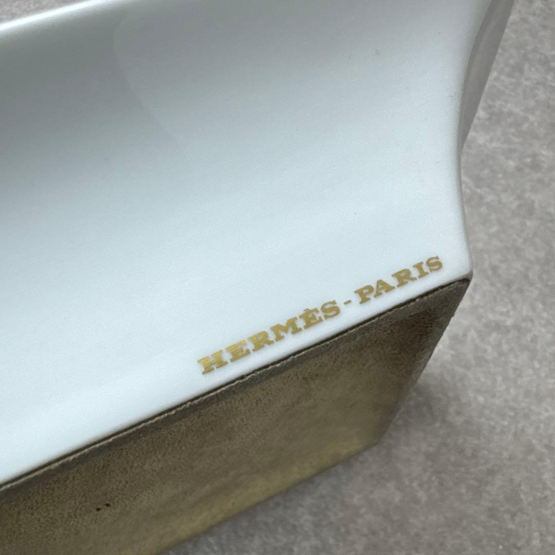 HERMES エルメス アッシュトレイ 灰皿 小物入れ 陶器 コレクション