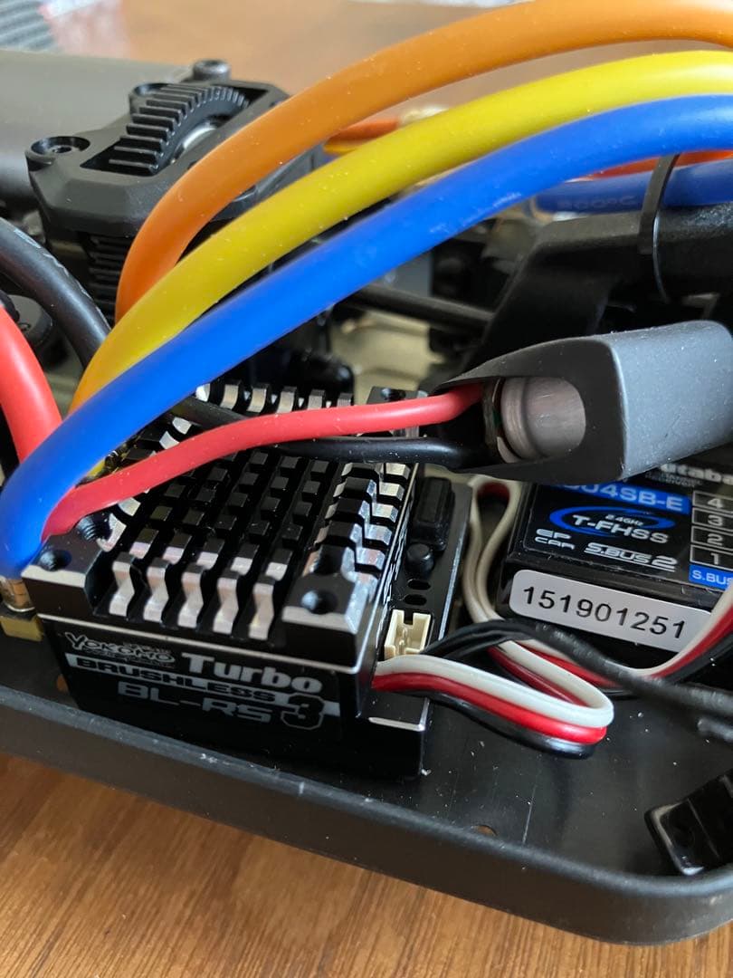 【現状品・オプション多数】京商 ラジコン レーシングバギーキット レーザーZX6