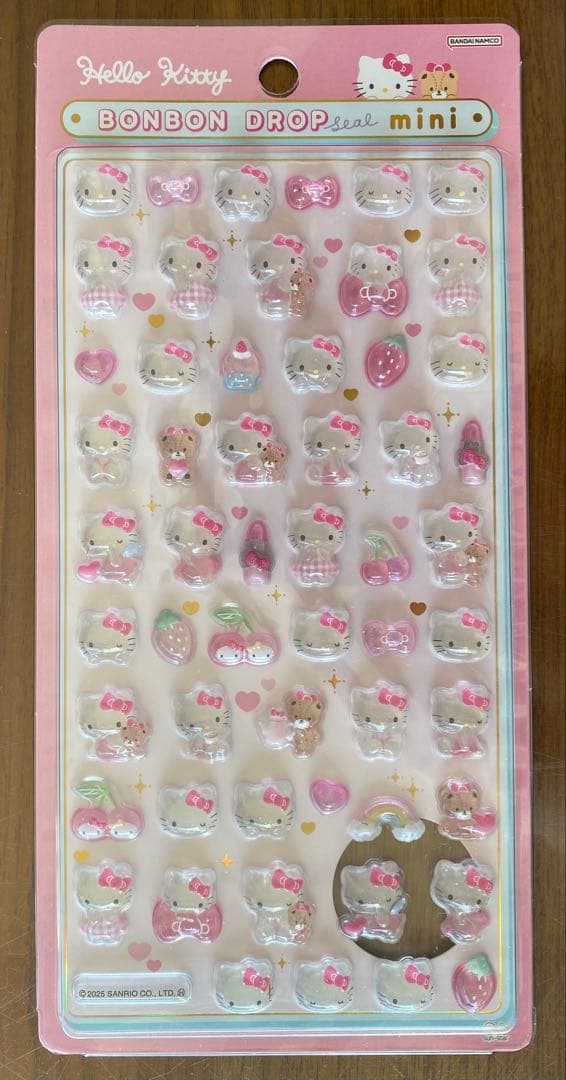 【国内正規品】サンリオ ボンボンドロップシール mini 5枚セット
