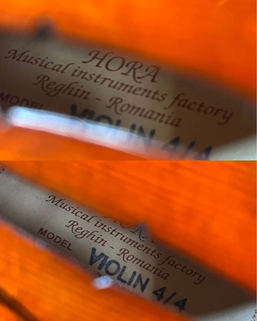 HORA Reghin Romania VIOLIN 4/4 バイオリン