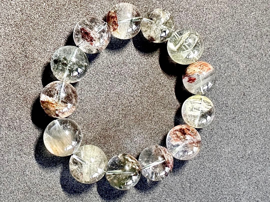 クリア度AAAAA大玉グリーンガーデン入りブレス