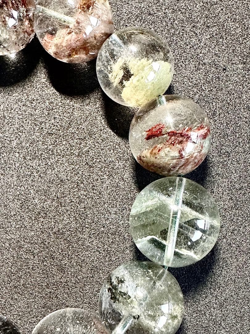 クリア度AAAAA大玉グリーンガーデン入りブレス