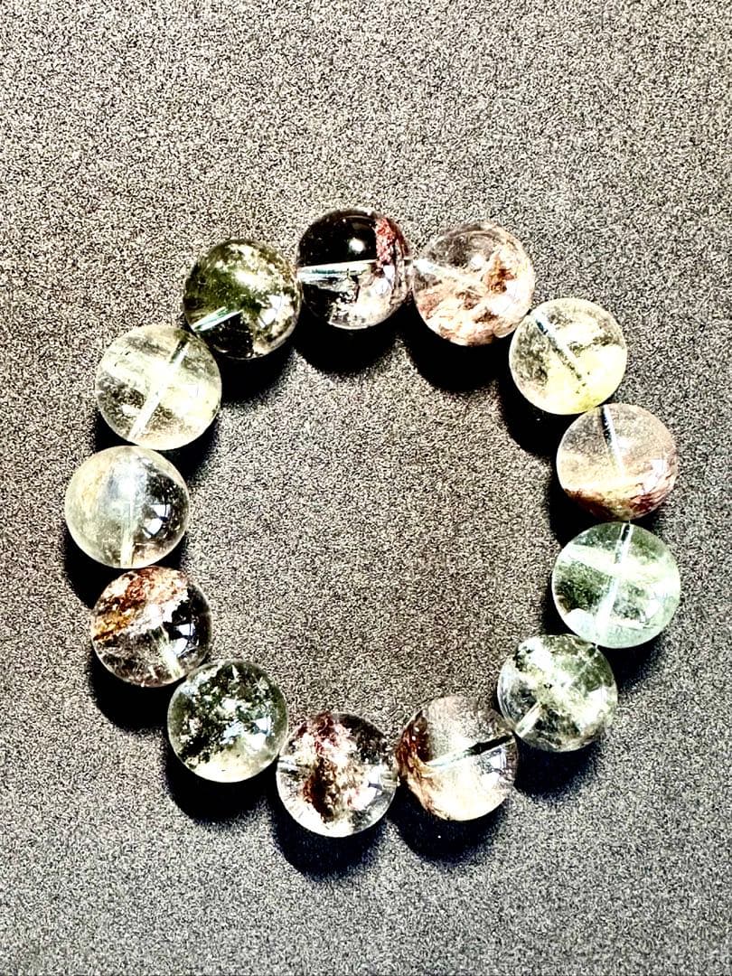 クリア度AAAAA大玉グリーンガーデン入りブレス