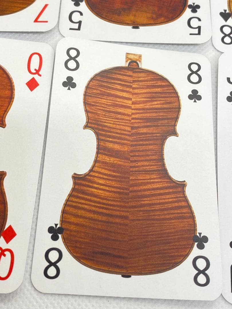 激レア　貴重　モンドムジカ　記念品　トランプ　非売品　バイオリン名作　匿名配送