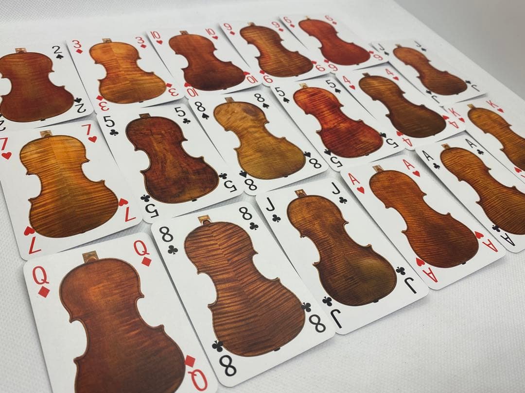 激レア　貴重　モンドムジカ　記念品　トランプ　非売品　バイオリン名作　匿名配送