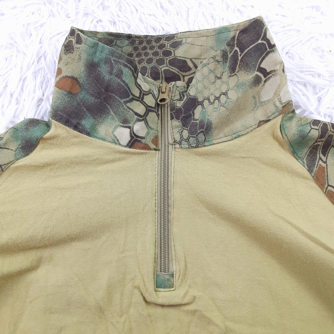 美品◎コンバットシャツ タクティカルパンツ セットアップ 迷彩柄 カモフラ柄