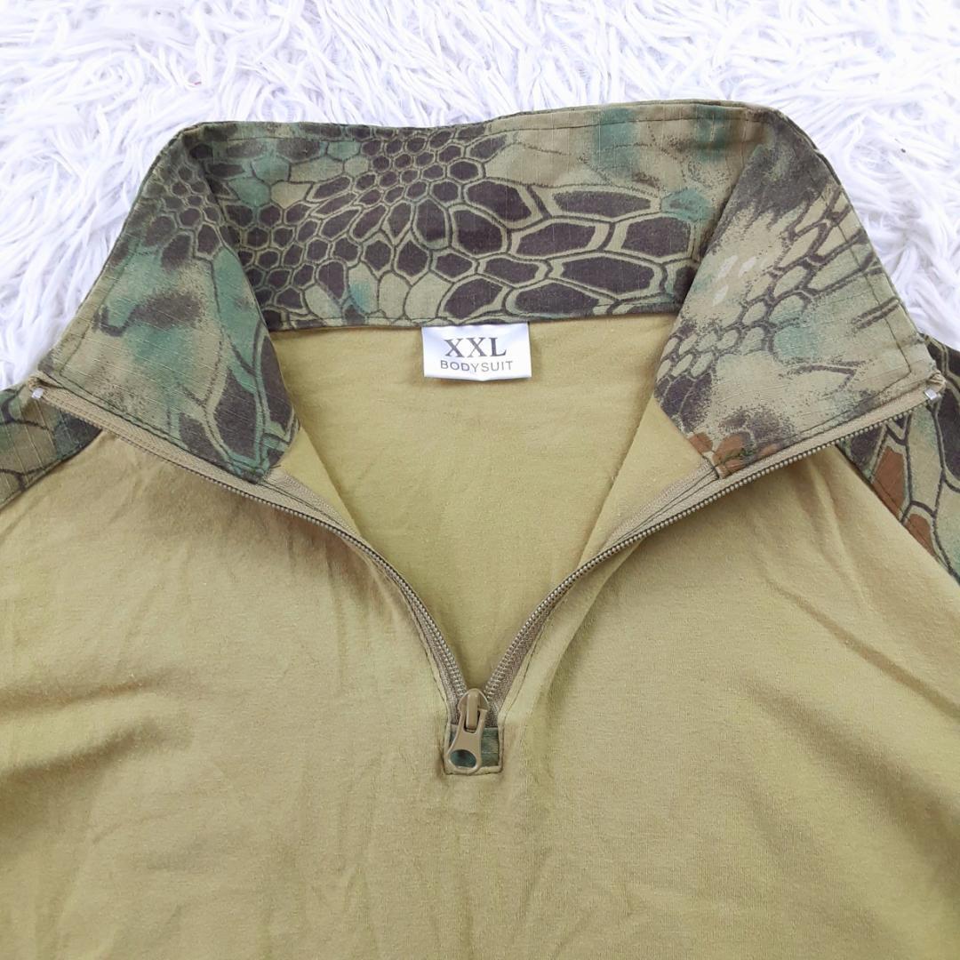 美品◎コンバットシャツ タクティカルパンツ セットアップ 迷彩柄 カモフラ柄