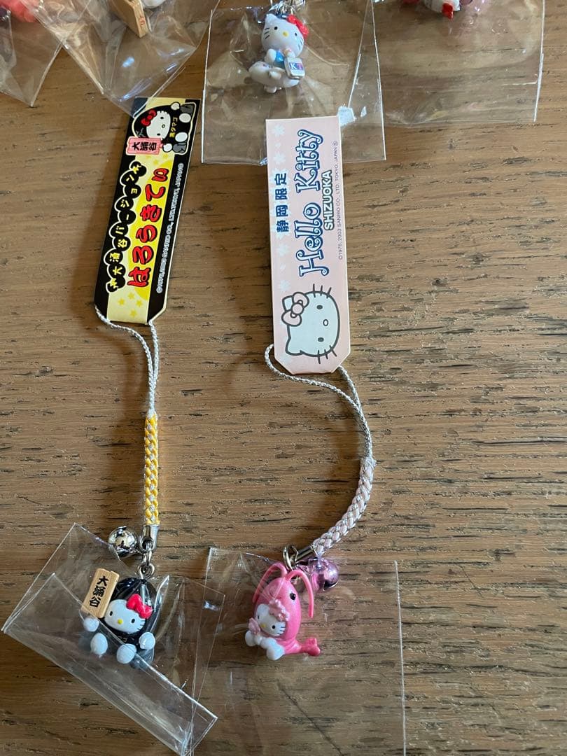 ハローキティ ご当地ストラップ セット40個値下げ不可