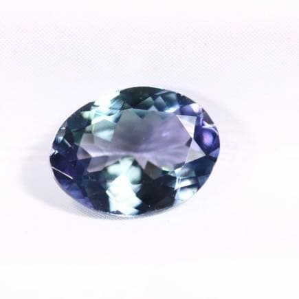 格安！多色性が美しいタンザナイトスクエアルース1.1ct