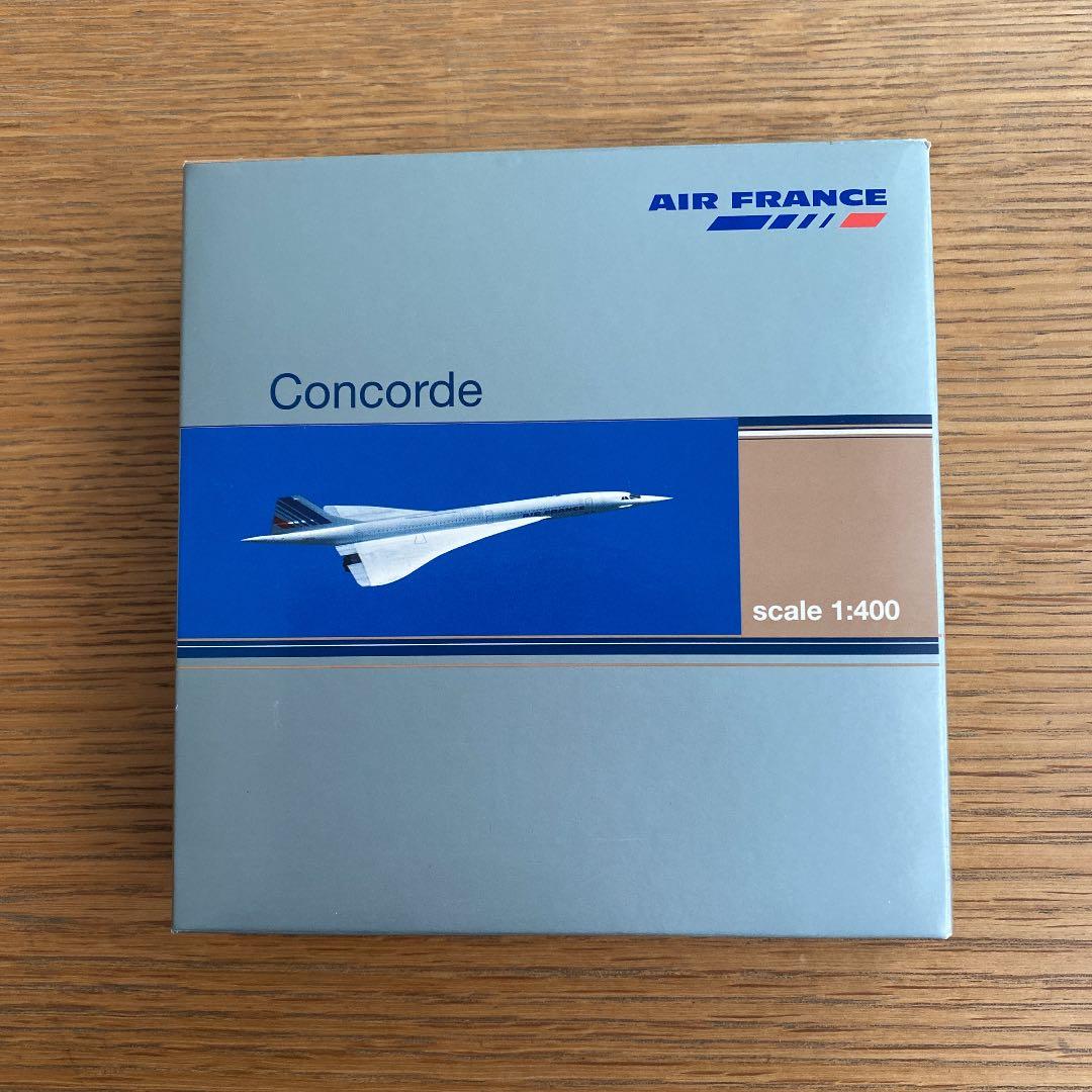 1/400 SOCATEC製ダイキャストモデル/ エールフランス /コンコルド