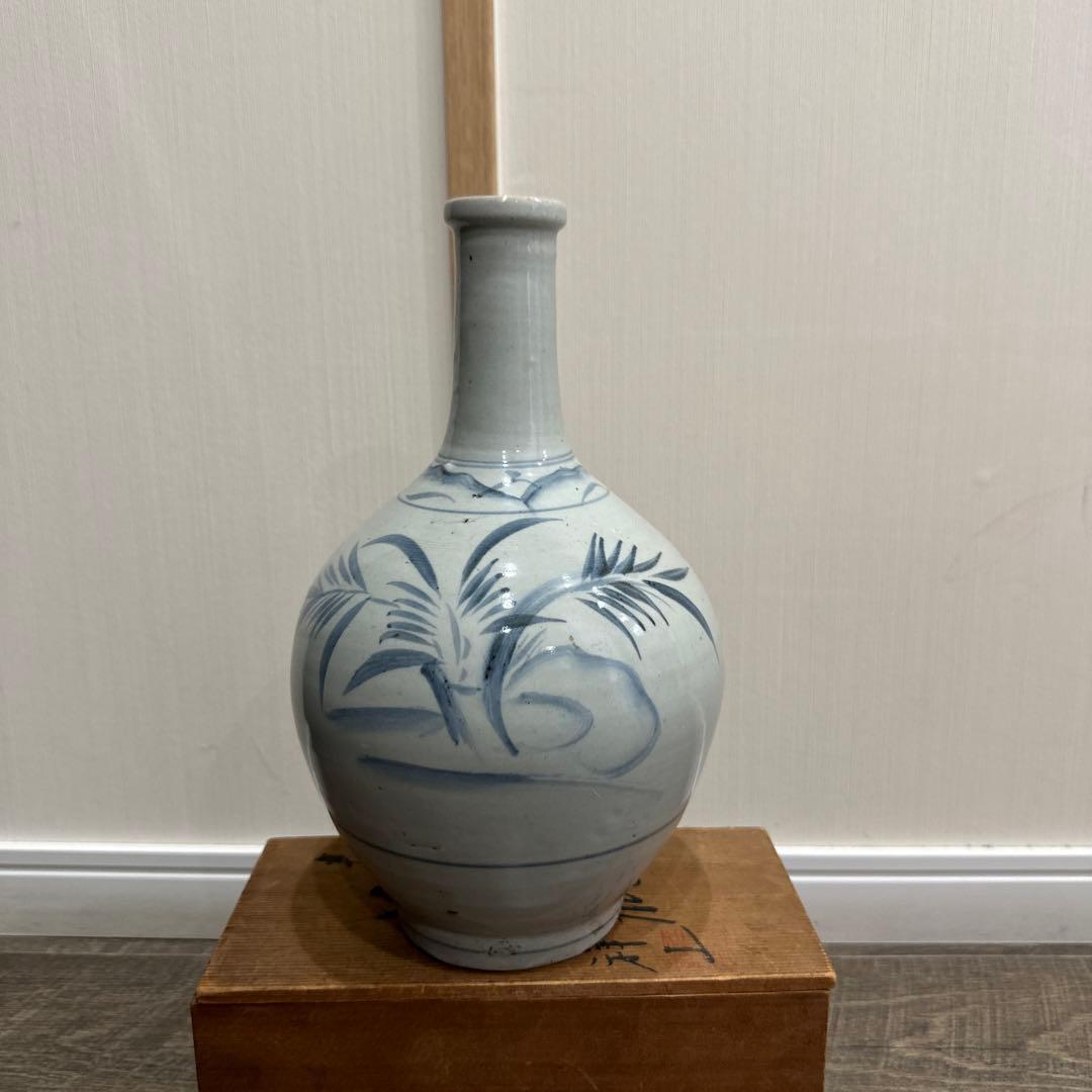 李朝　磁器　骨董品