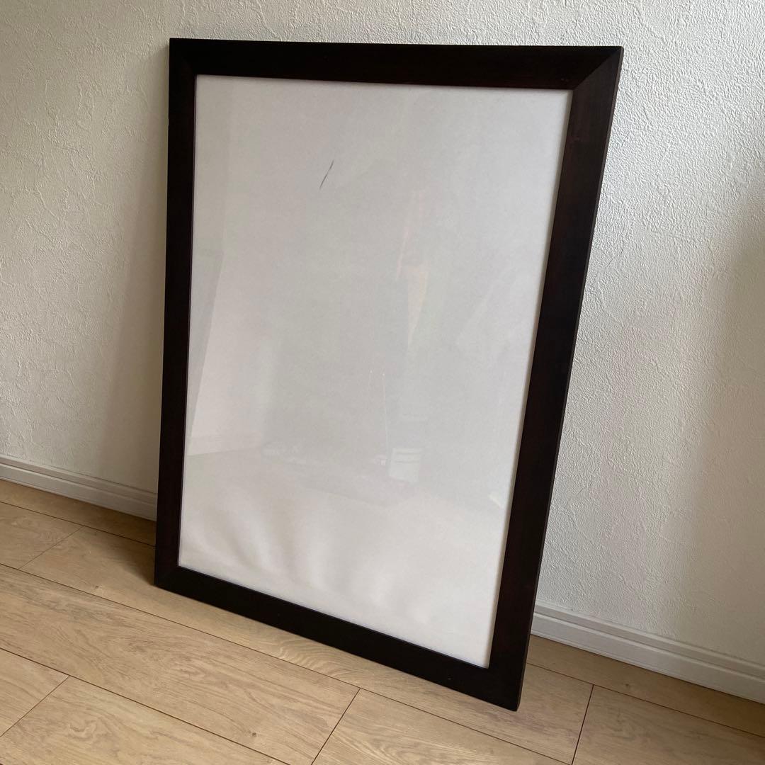 ダークブラウンB2サイズ 木製ポスターフレーム