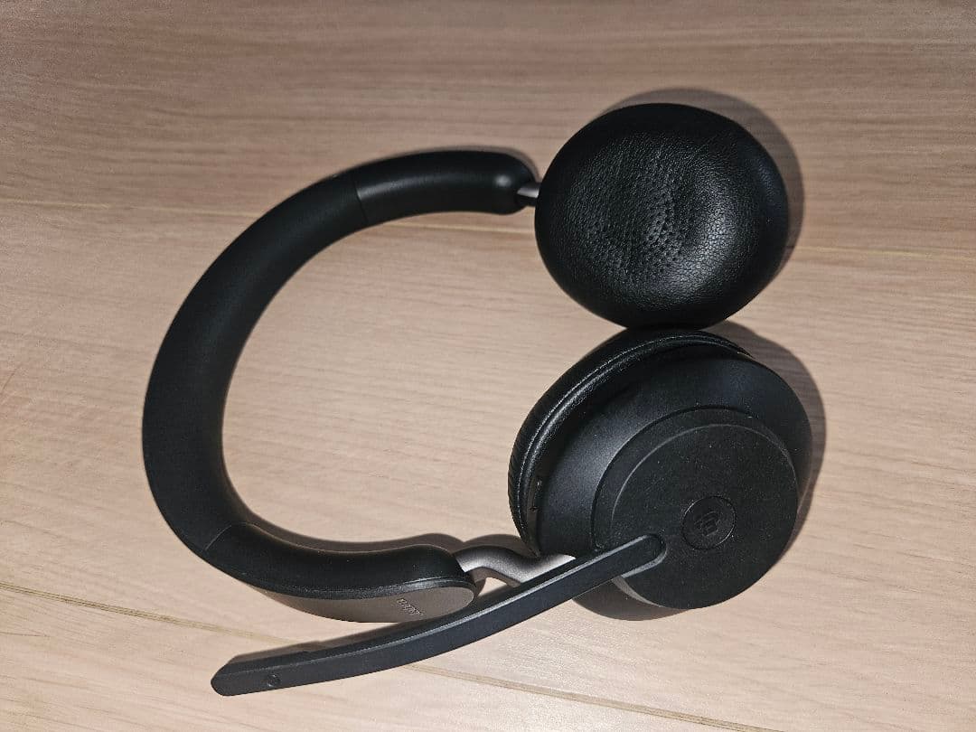 ブラック ワイヤレスヘッドセット