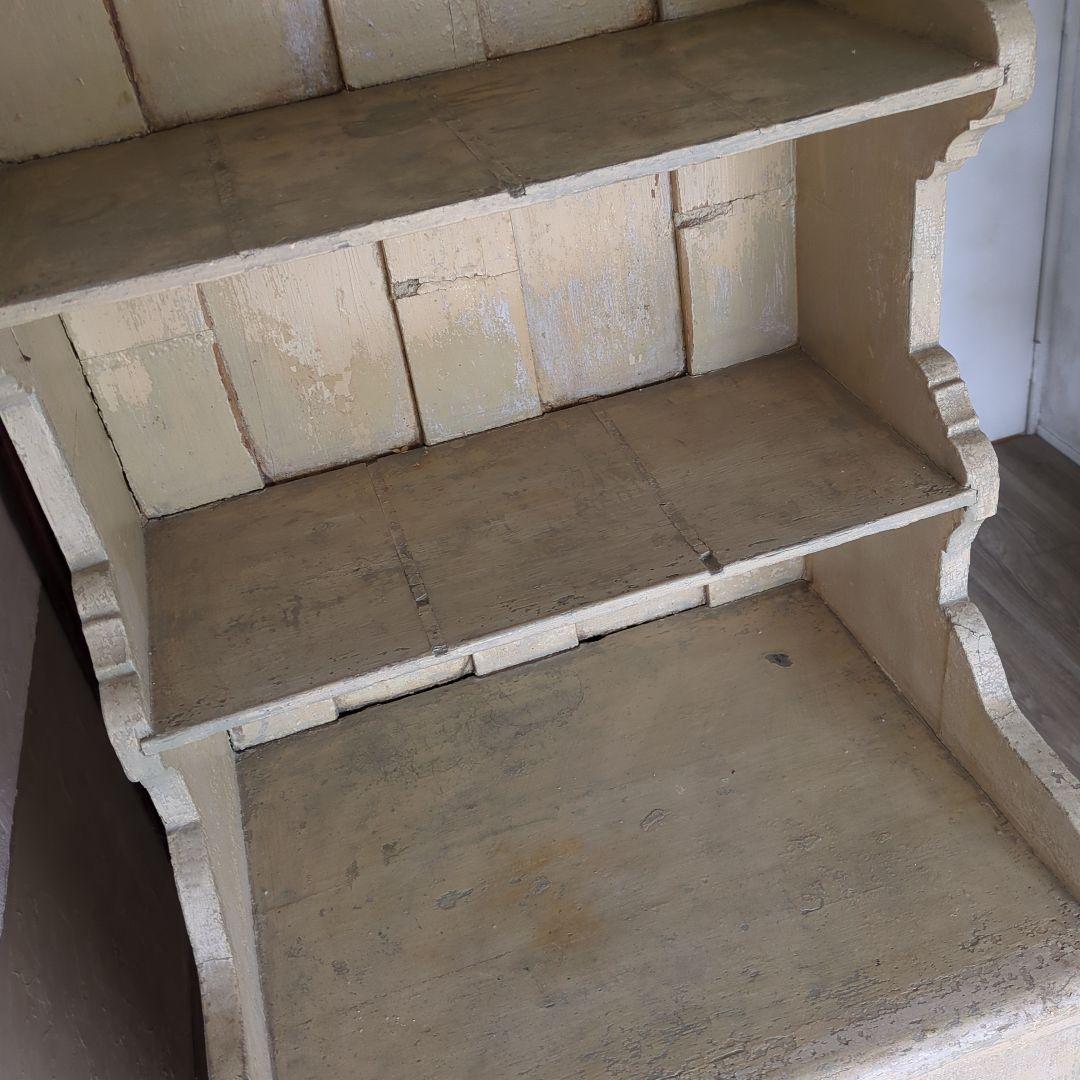 フランスアンティークキャビネット19世紀 シャビー