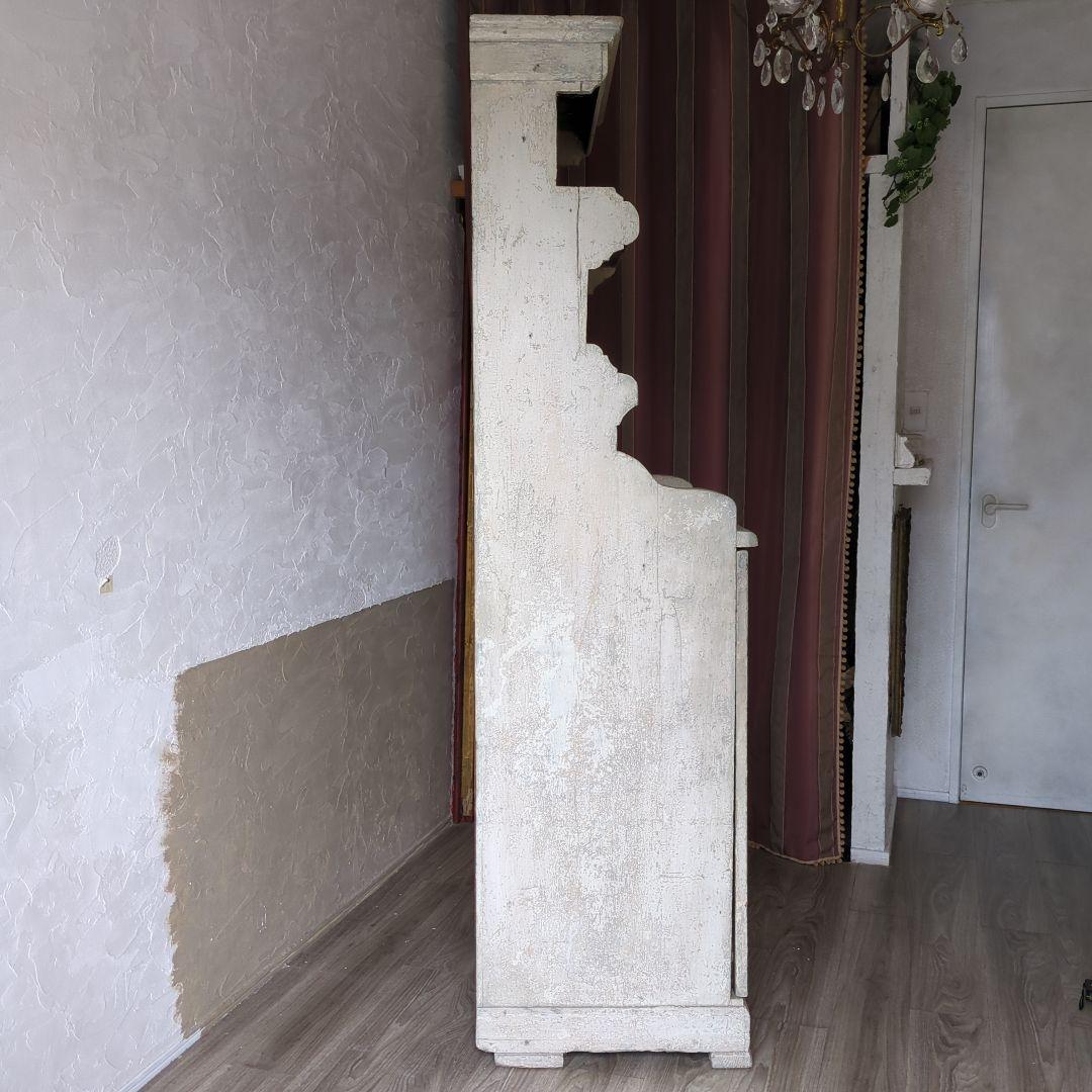 フランスアンティークキャビネット19世紀 シャビー