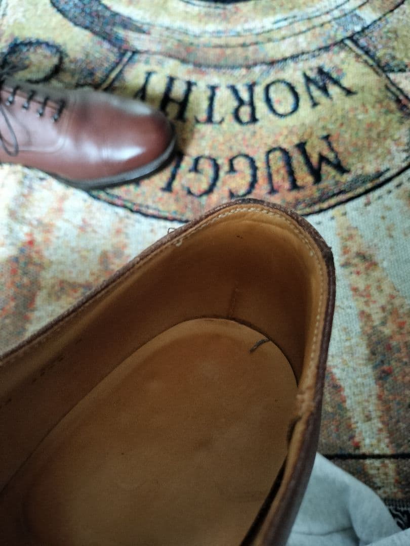 イギリス軍　英国軍　サービスシューズ　オフィサーシューズ　ビンテージ