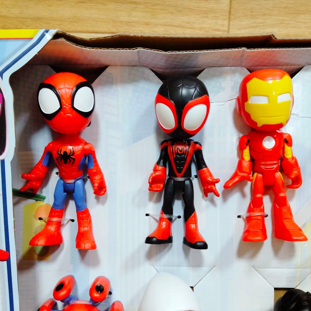 スパイディとすごいなかまたち フィギュアセット 10体 アメイジングフレンズ